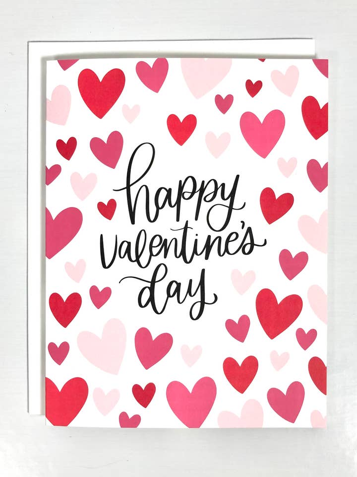 Happy Valentine's Day Greeting Card for wholesale by Brooke Nicole Designs