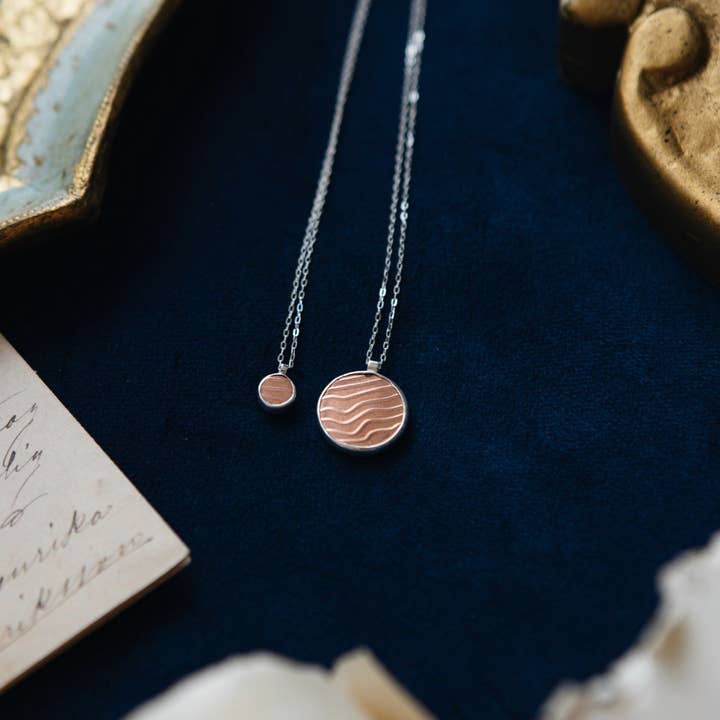 Mozzafiato Necklace - Copper for wholesale by Martini Metal Craft