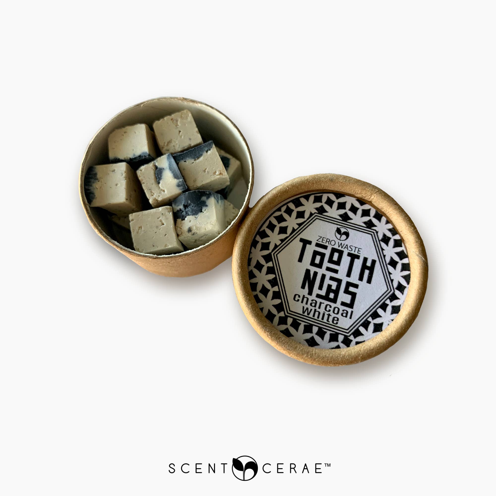 Scentcerae - Wholesale Toothpaste - Sample Jar Tooth Nibs Remineralizing solid toothpaste2