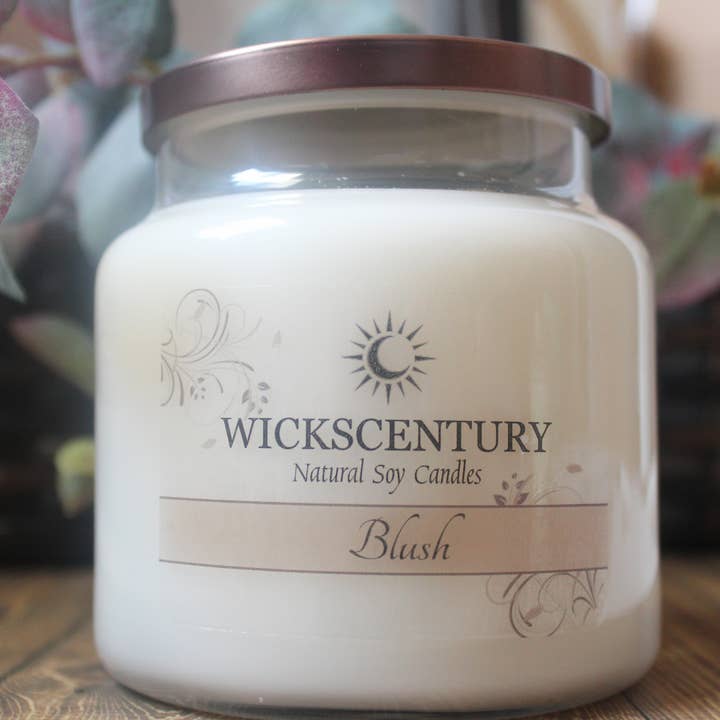 Blush - 20 oz Platform Soy Cnadle for wholesale by Wickscentury's Natural Soy Candles