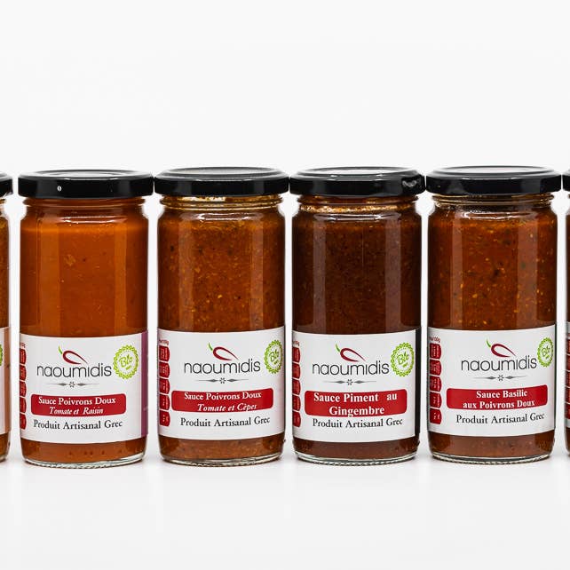 Helene Delices Grecs – Engroshandel Sauce – Økologisk Peberfrugtsauce med Drue Melasse 260g
