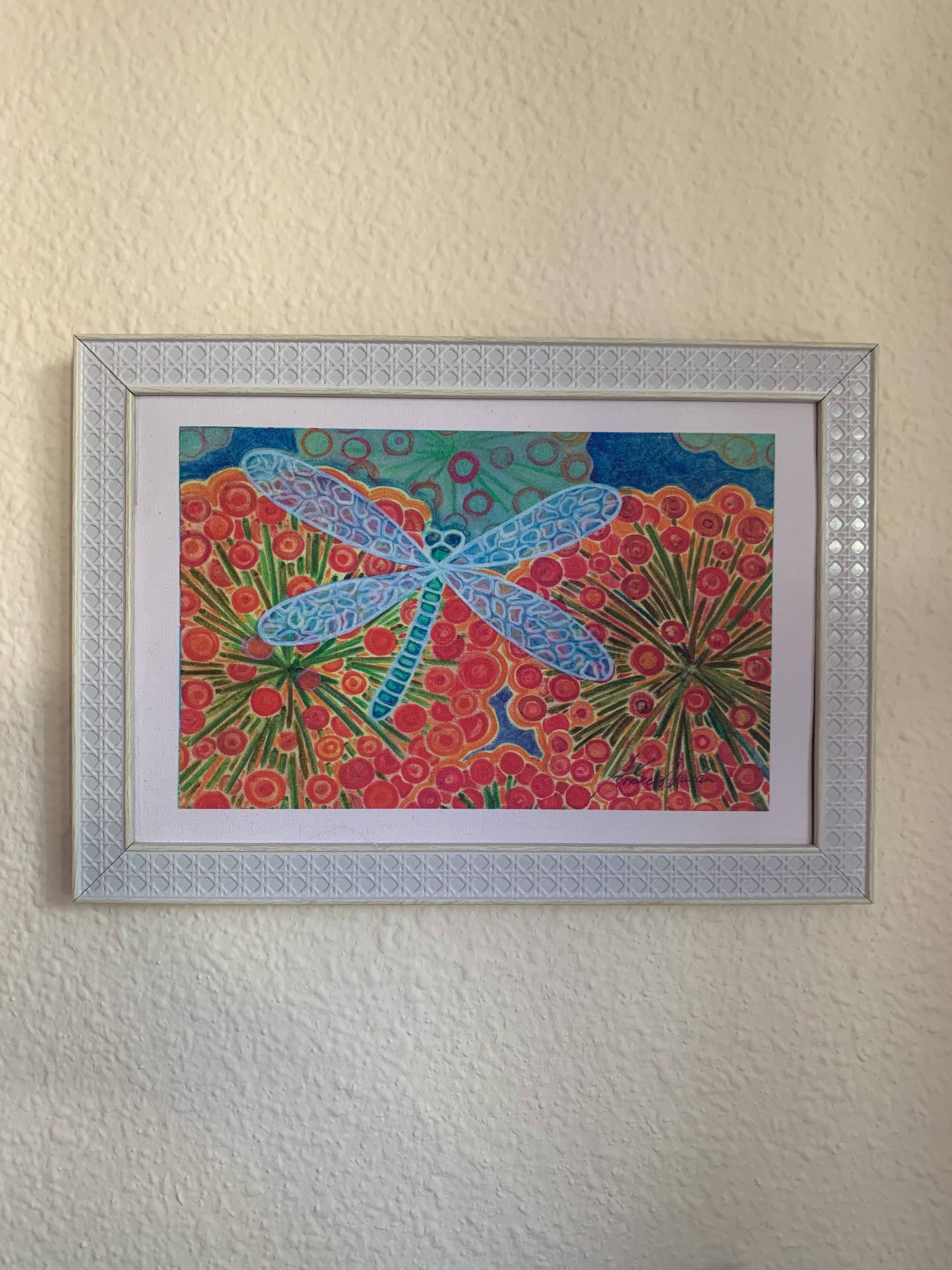 SECO-SECO – Großhandel Kunstdruck – LIBELLE-BLATT1