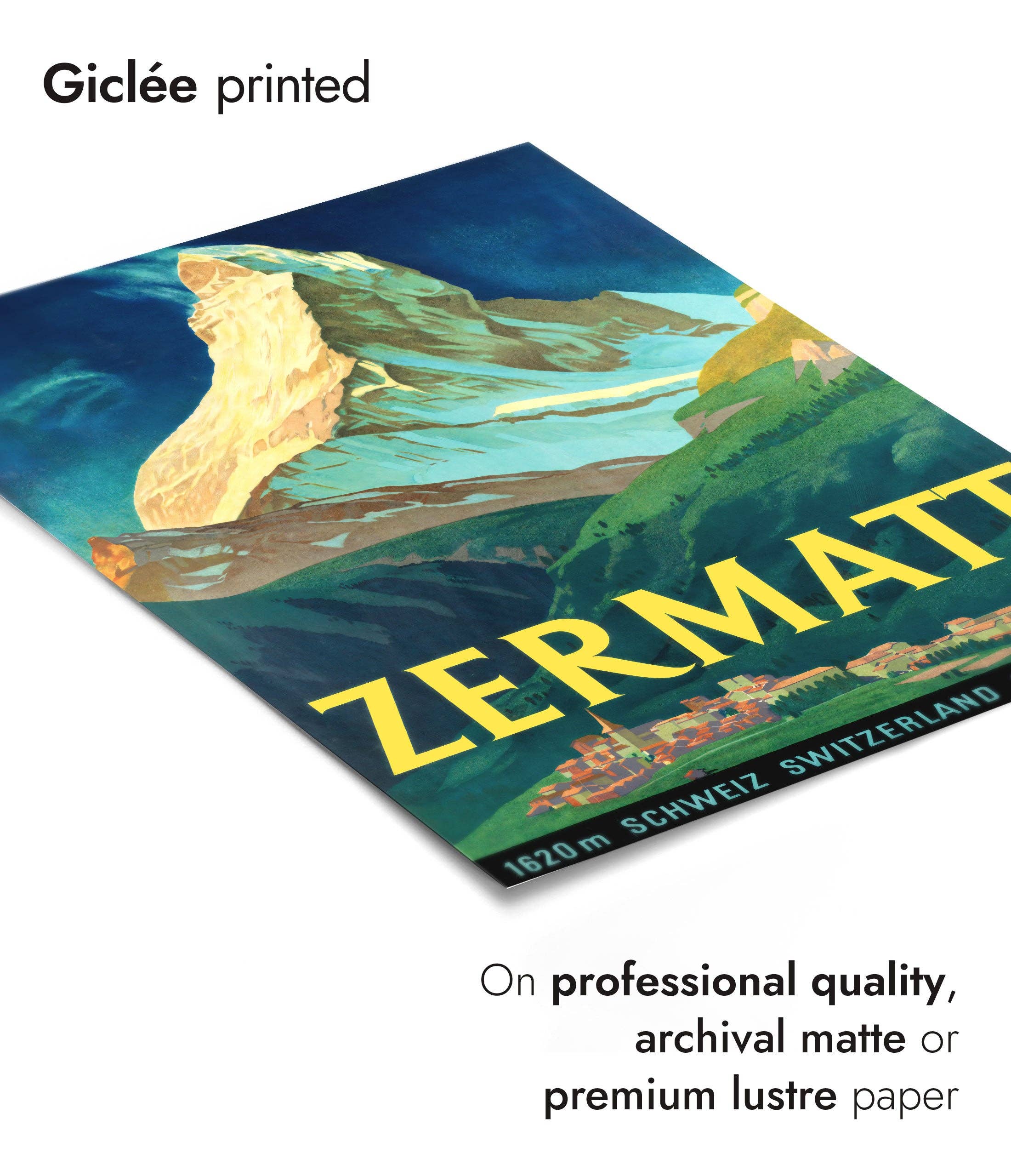 Animato - Wholesale Poster - Mt Zermatt, Switzerland2