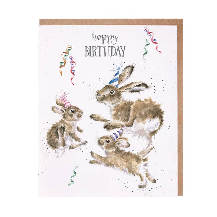 Hoppy Birthday for wholesale by Wrendale Designs