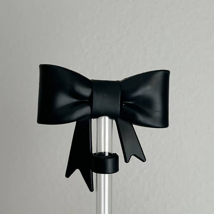 JILLIAN INK LLC - Wholesale Drinking Straw - Bow Straw Topper - Choice of 13 Colors