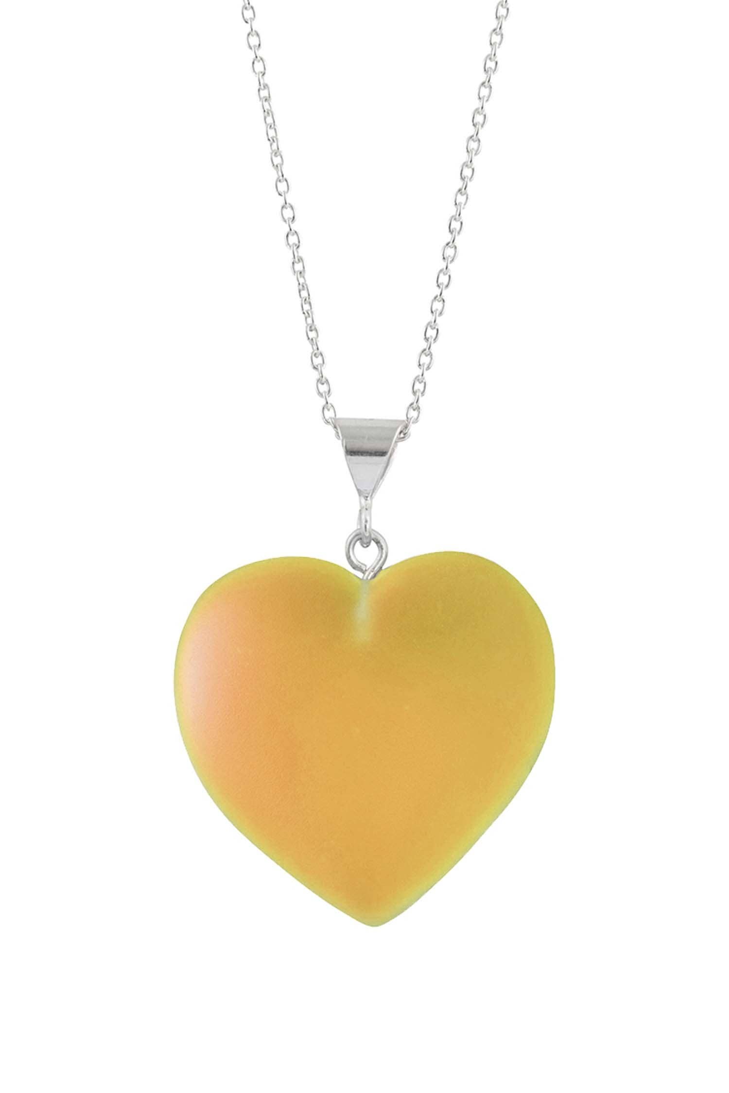 LeightWorks - Wholesale Pendant/Charm Necklace - Large Heart Pendant Sterling Silver Crystal Jewelry Necklace5