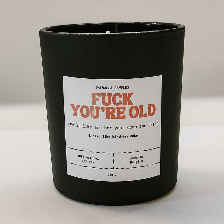 Duftkerze 'Screw you're old' und andere Ergebnisse für candra kerzen im Großhandel. Kostenlose Rücksendungen und 60-Tage-Zahlungsziel auf Faire im Trend auf Faire.