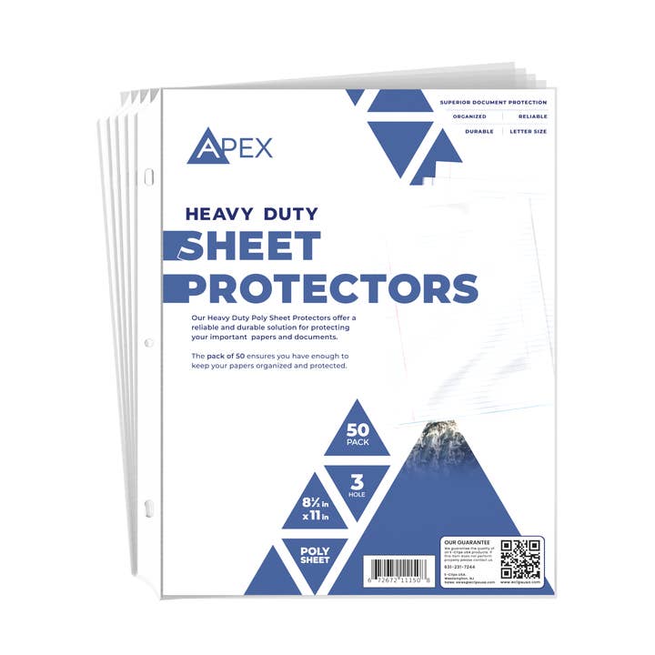 Transparente, robuste Schutzfolien 8,5 x 11 cm (48 Packungen) für den Großhandel von Eclips USA