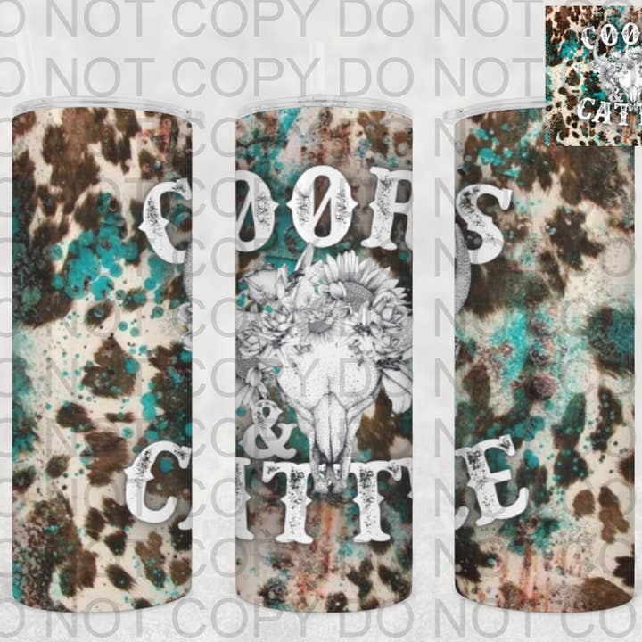 Coors & Vee Tumbler voor wholesale door Antisocial Designs