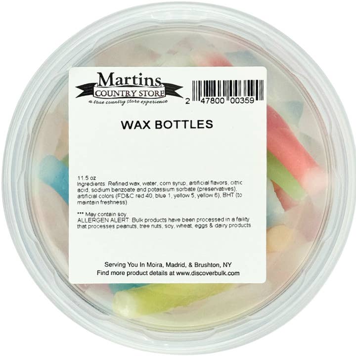 Martin's Country Store LLC - Wholesale Hard Candy - WAX BOTTLES 11.5oz3