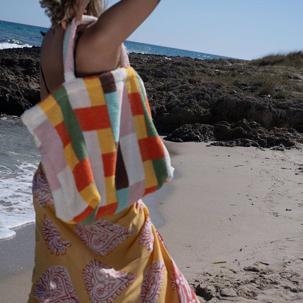 ANI - Wholesale Beach Bag - MONO - Beach Bag Blush1