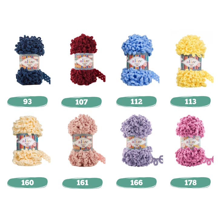 Craftsyarn - Vendita all'ingrosso Lana - Alize Puffy Fine, Filato morbido, Filato Baby, Alize Puffy, Alize