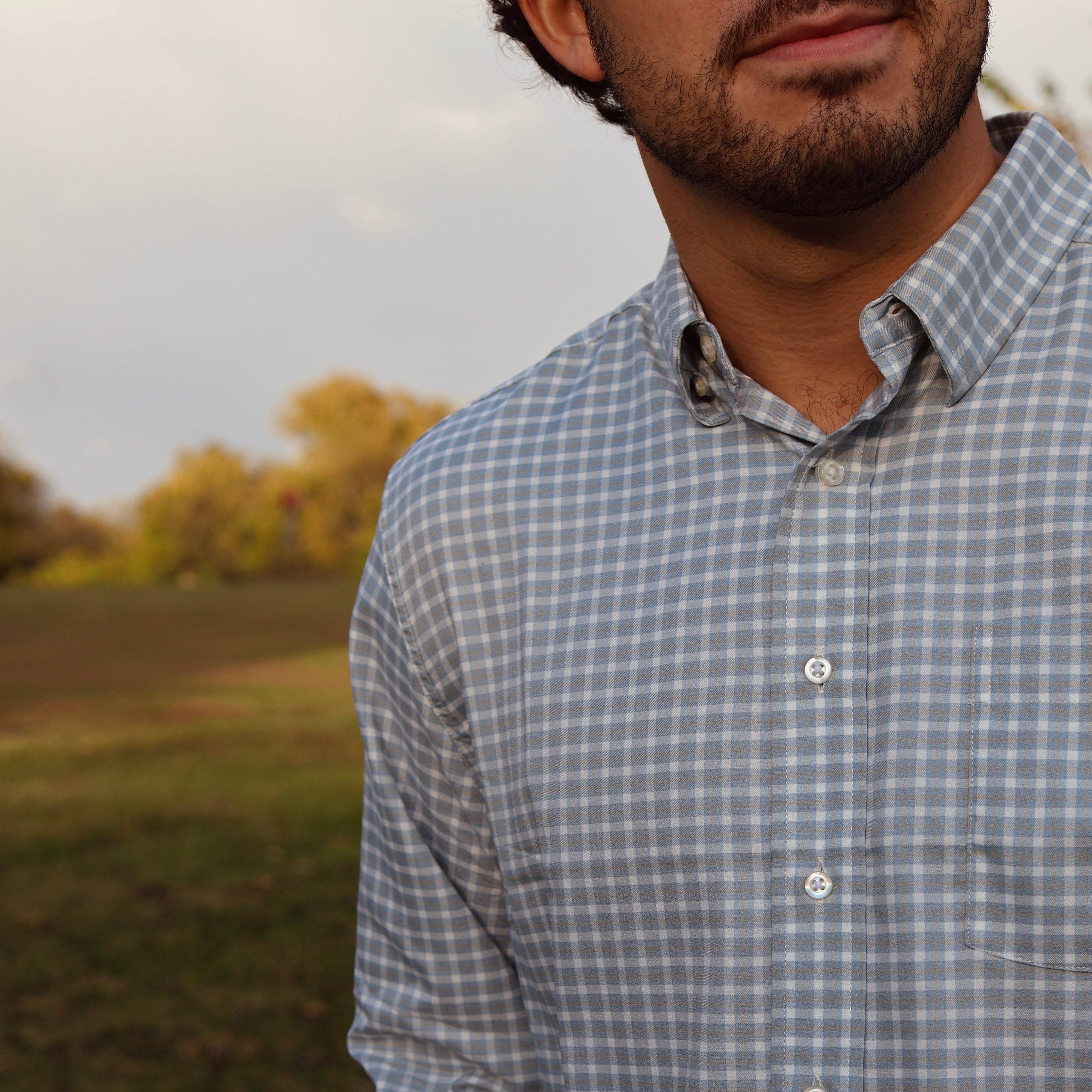 Cowboy Country Club - Wholesale Button Down Shirt - Men's - Performance Button Down3