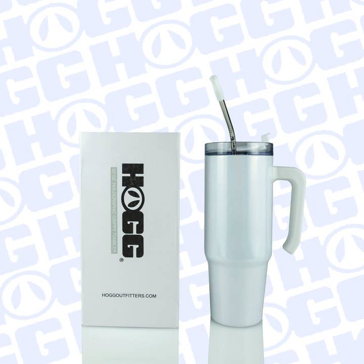 Hogg Outfitters - Wholesale Insulated Mug/Tumbler - 30oz SUBLIMATION HOLOGRAPHIC GRIPPY TUMBLER
