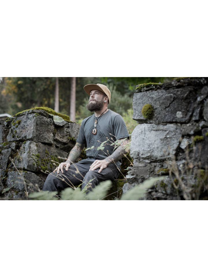 Sacred State Design - Wholesale Screen Printed T-Shirt - Men's - Being Hemp T-Shirt8