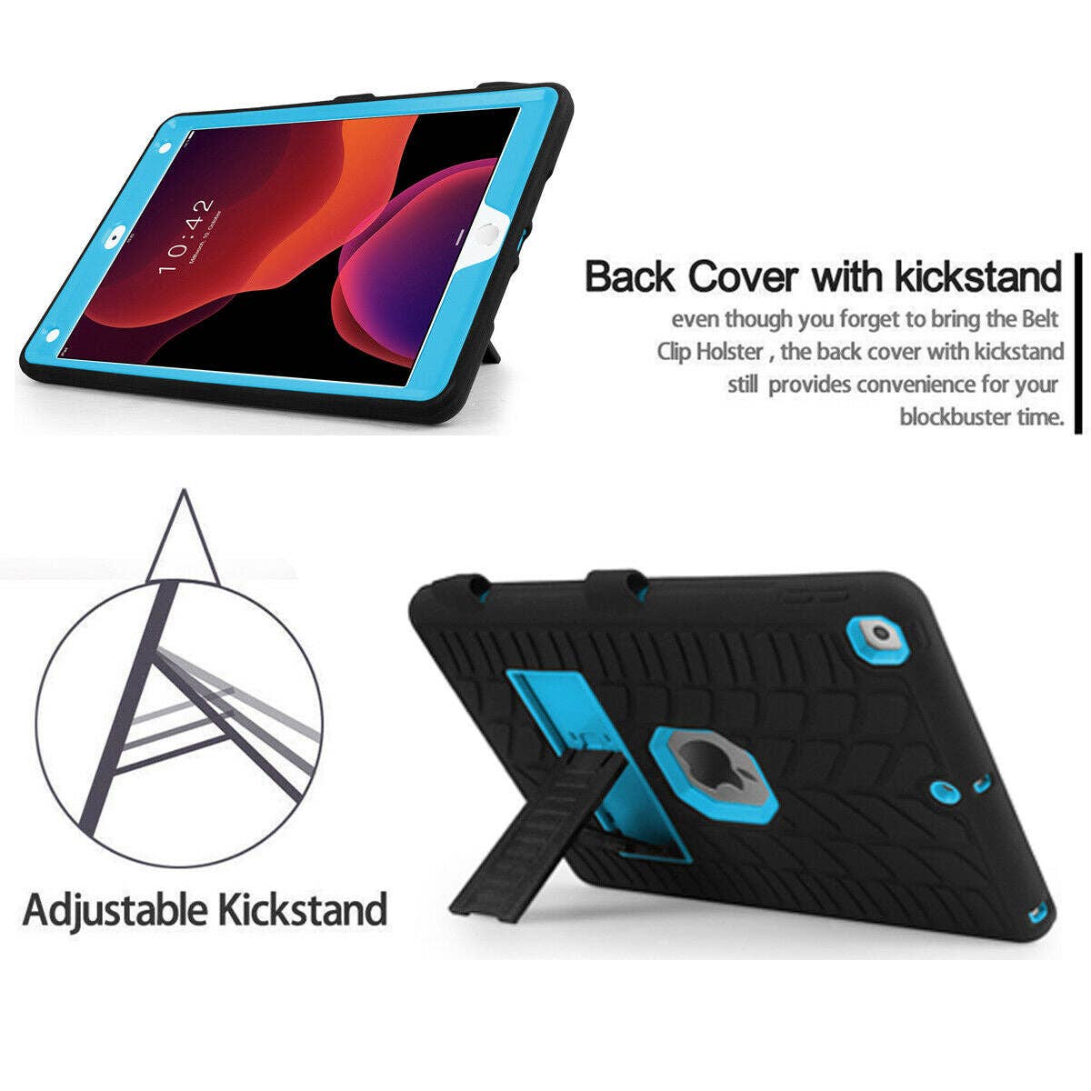 AICase - Wholesale Laptop/Tablet Case - Men's - iPad Pro 11 Inch Hybrid Rubber Shockproof Heavy Duty Stand Cover5