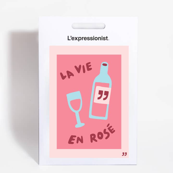L'expressionist - Wholesale Poster - Post Life in Rosé1