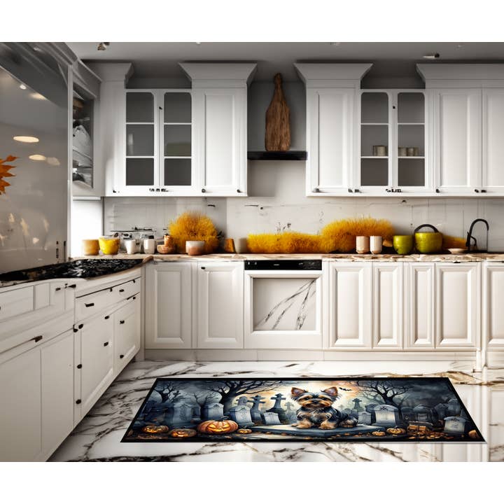 Tapete de corredor Yorkshire Terrier Slooky Halloween 28x58 DAC2061 por atacado de Caroline's Treasures