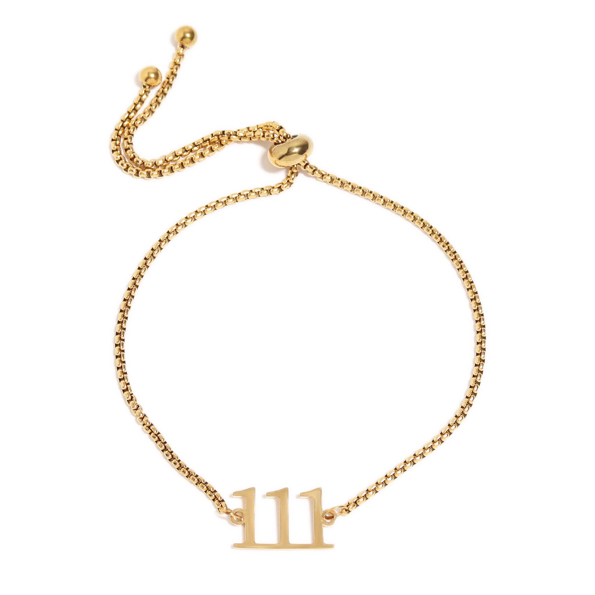 WJW – Engroshandel Armbånd med vedhæng – 18K forgyldt PVD rustfrit stål armbånd med engletal15