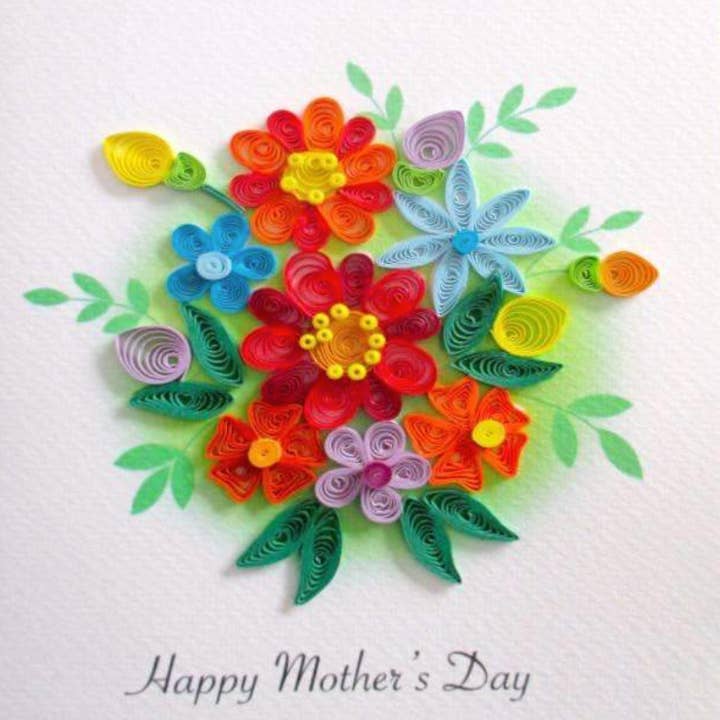 UViet Store – Großhandel Muttertagskarten – Muttertags-Blumenstrauß