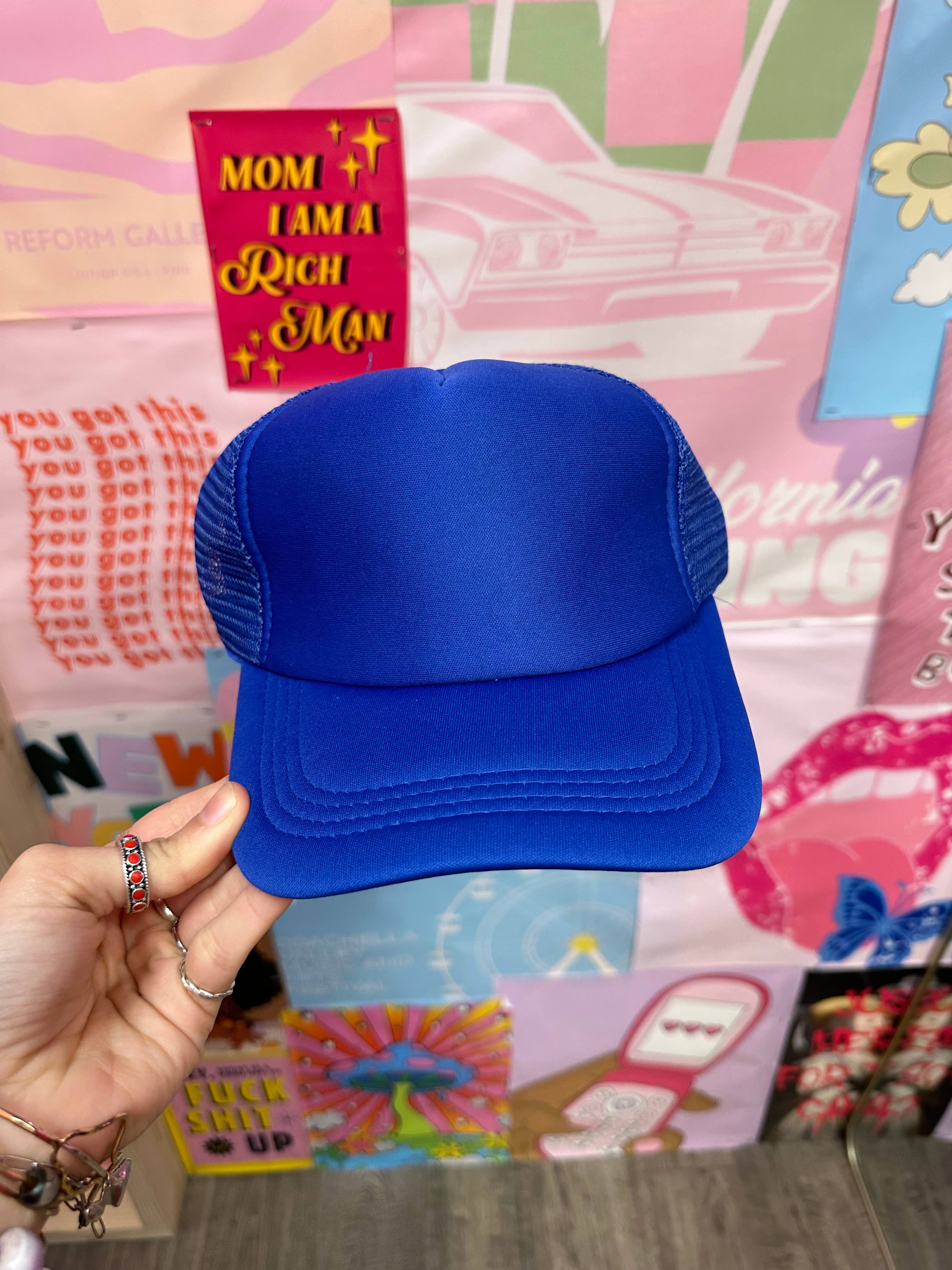 Happy Hour – Großhandel Trucker-Cap – Damen – Betrunkene Zigaretten zählen nicht - Trucker Hat17