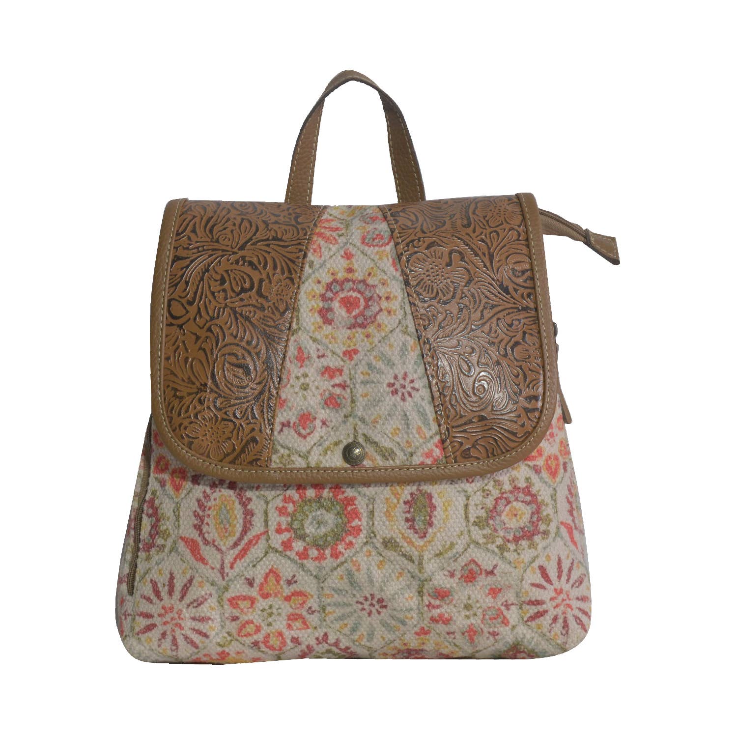 Hopofly Bags - Wholesale Backpack - Women's - Canvas & Leather Women's Nesti Backpack3