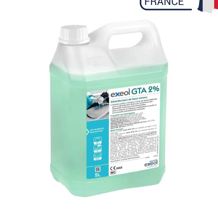 Desinfetante de alto nível - GTA 2% - Bidão 5 L - Sodel por atacado de My Podologie