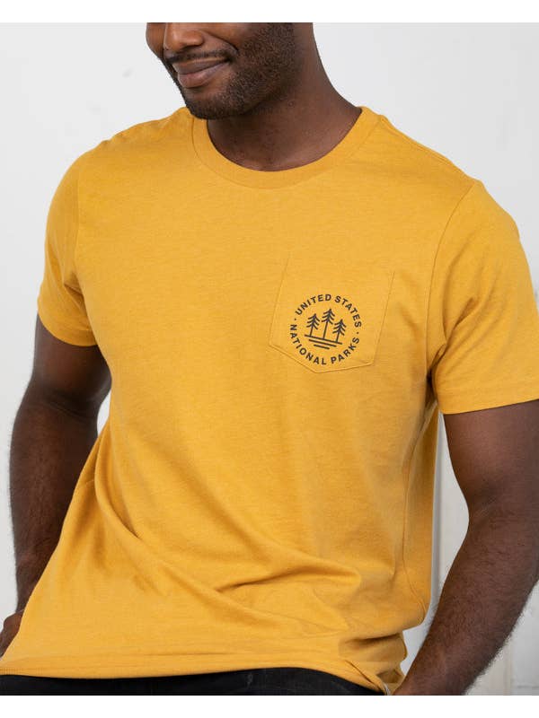 The Landmark Project – wholesale Screen printed t-shirt – unisex – U.S. National Parks Unisex Short Sleeve Pocket Tee7