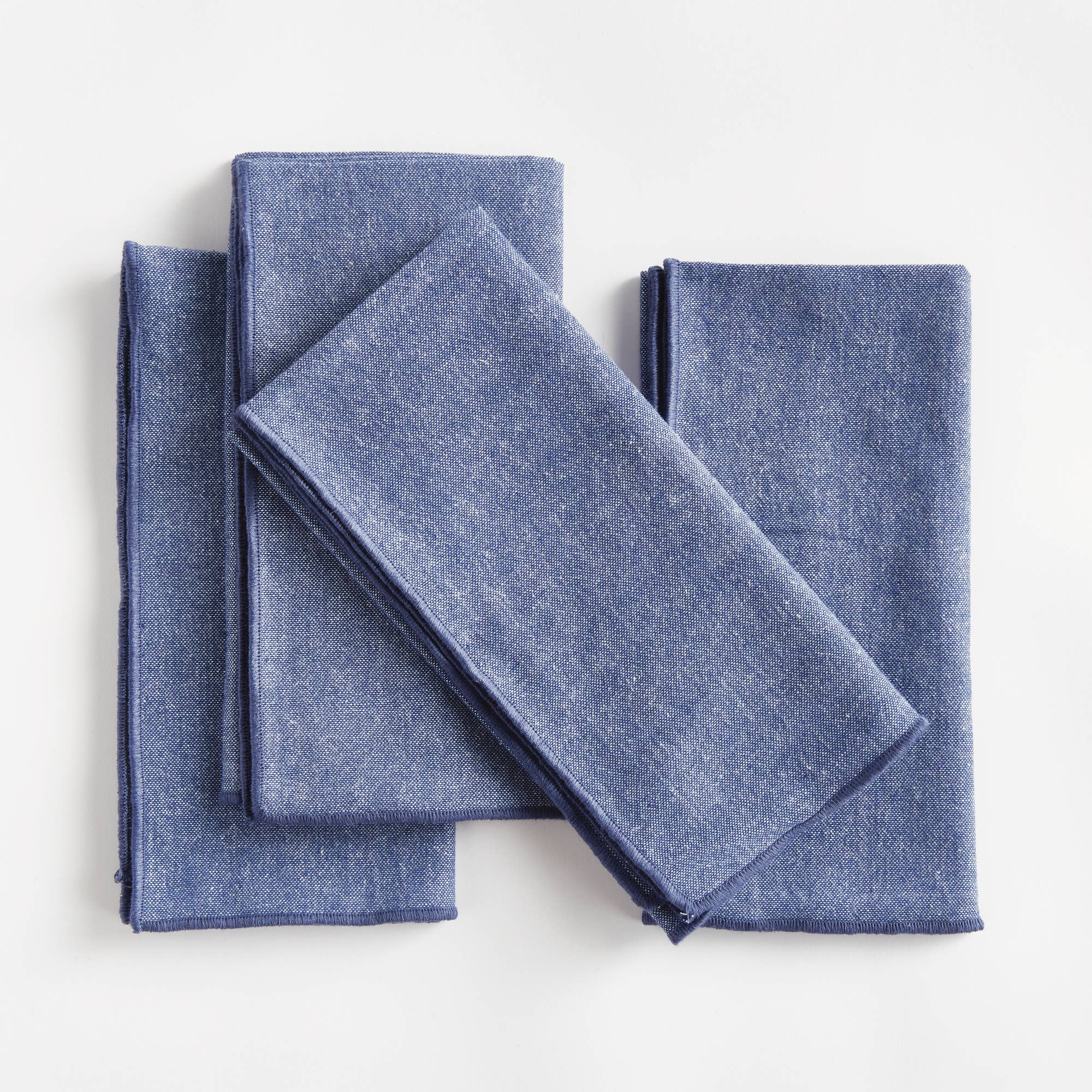 Napa Home & Garden - Wholesale Dinner & Cloth Napkin - Barclay Butera Miramar Dinner Napkins, Navy Blue5