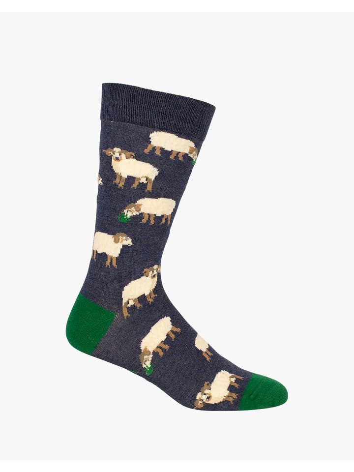 DENIM MENS RAMS BAMBOO SOCK for wholesale on Faire1