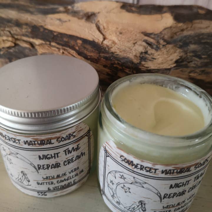 Night Repair Moisturizer Cream for wholesale by somerset natural soaps