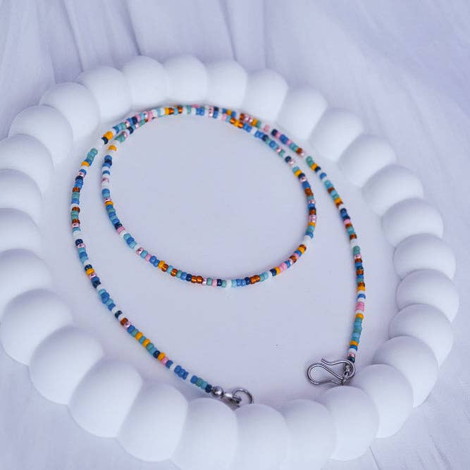 Linati Studio - Wholesale Beaded/Pearl Necklace - Necklace Summer Love1