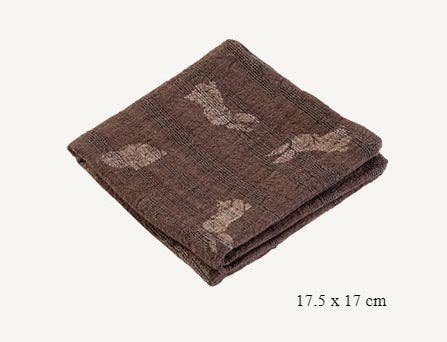 Gohobi （We cover U.S. import duties） - Vente Torchons - Gohobi Serviette de Thé Gongfu en Coton et Lin Teints à la Main15