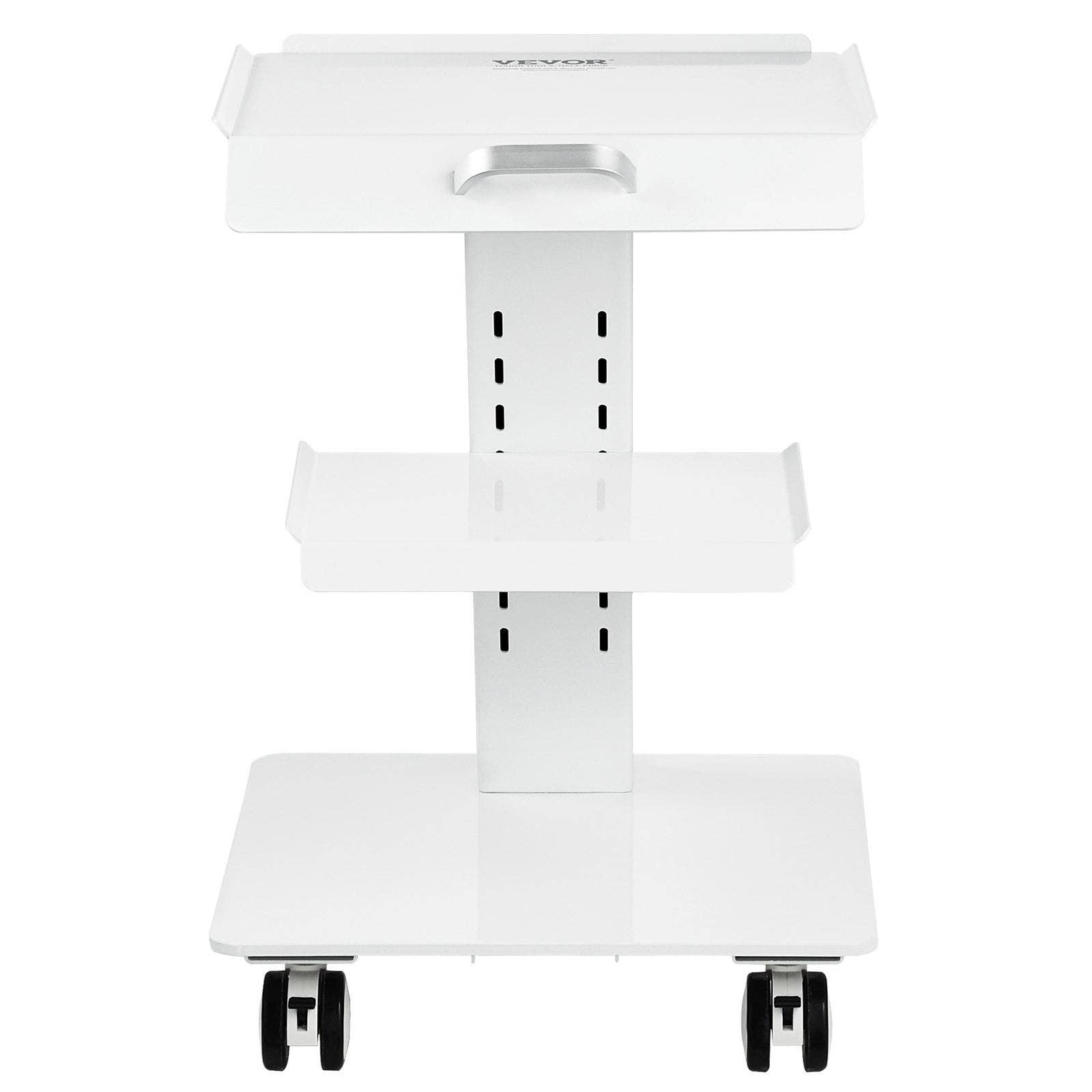 39F Inc. - Wholesale Free Standing Shelf - 3 Tier Stainless Steel Rolling Lab Cart with Wheels for Clin8