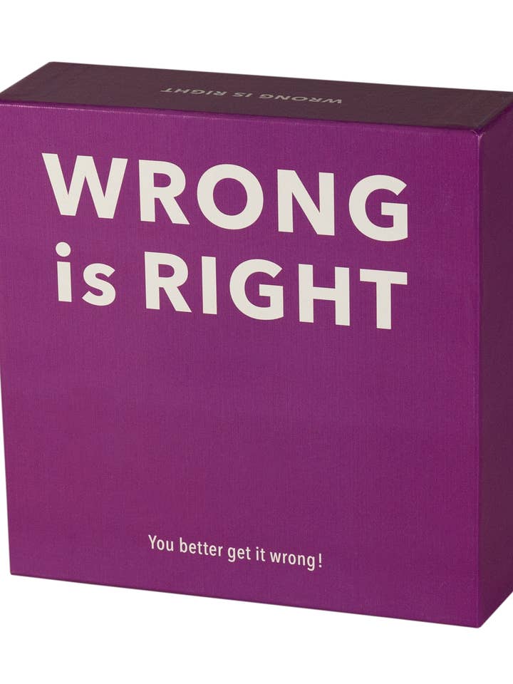 Gift Game: Wrong is Right for wholesale by Tactic Games