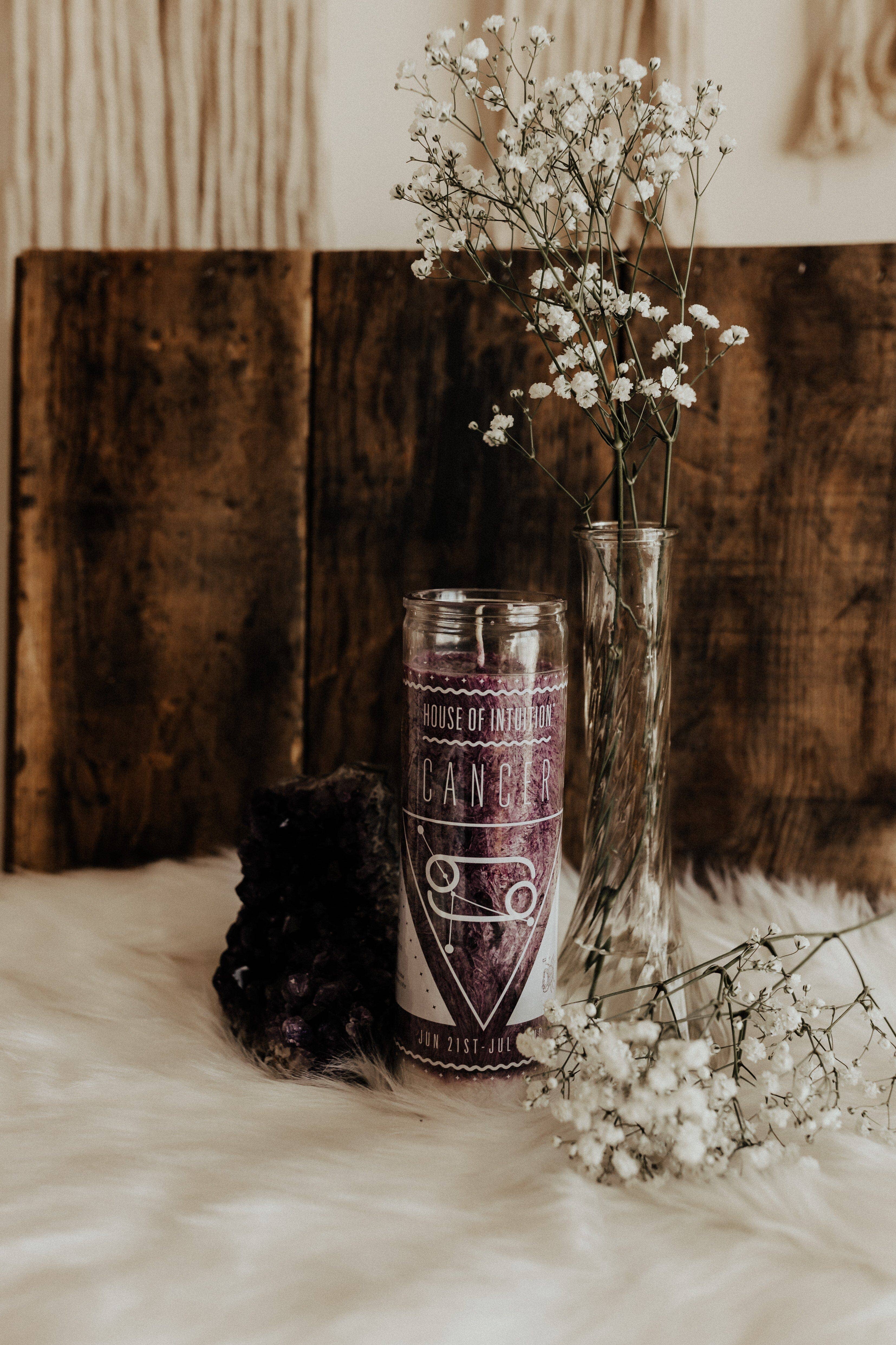 House Of Intuition - Wholesale Novelty Candle - HOI Cancer Zodiac Candle4