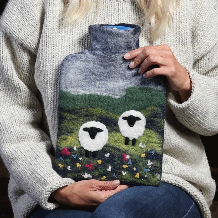 Black Yak Ltd – Großhandel Wärme-/Kältekompresse – Schafwollfilz-Wärmflaschen - Fair Trade1