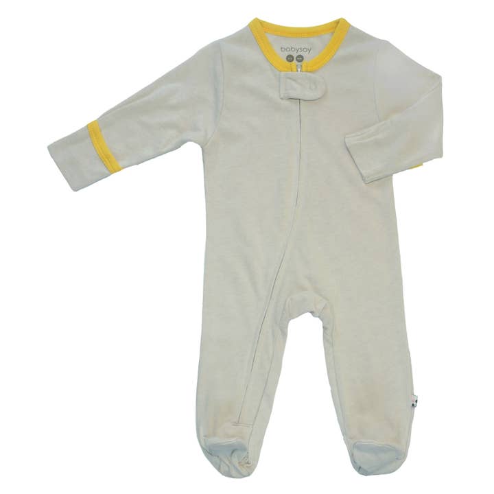 babysoy Inc - Wholesale Jumpsuit - Baby - Basic Zipper Footie2