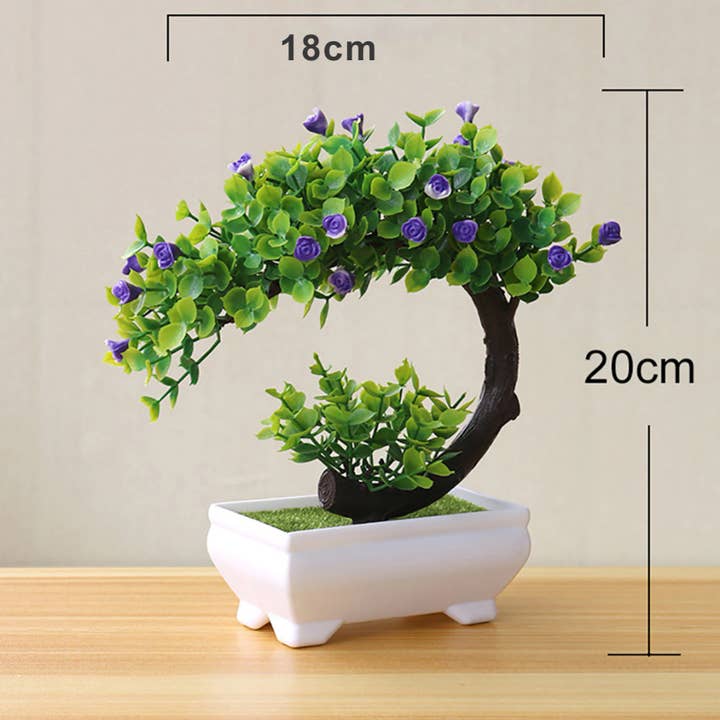 Fivmart - Wholesale Artificial Plant - Realistic Artificial Potted Bonsai Tree7