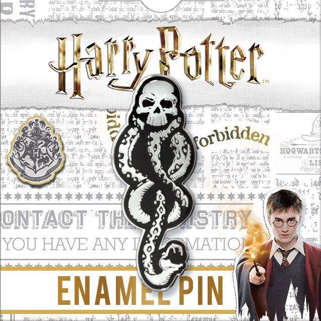Harry Potter Dark Mark Enamel Pins for wholesale by Ata-Boy