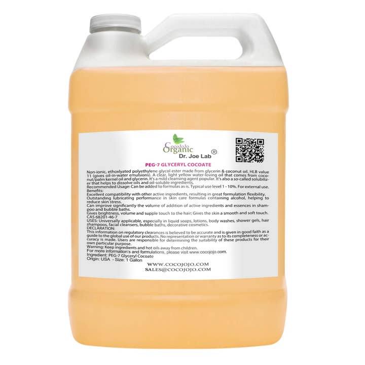 PEG-7 Glyceryl Cocoate for wholesale by Coco jojo