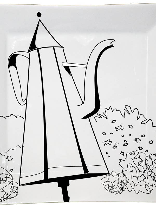 Winston Salem Théière Petit carré pour la vente par The Dish