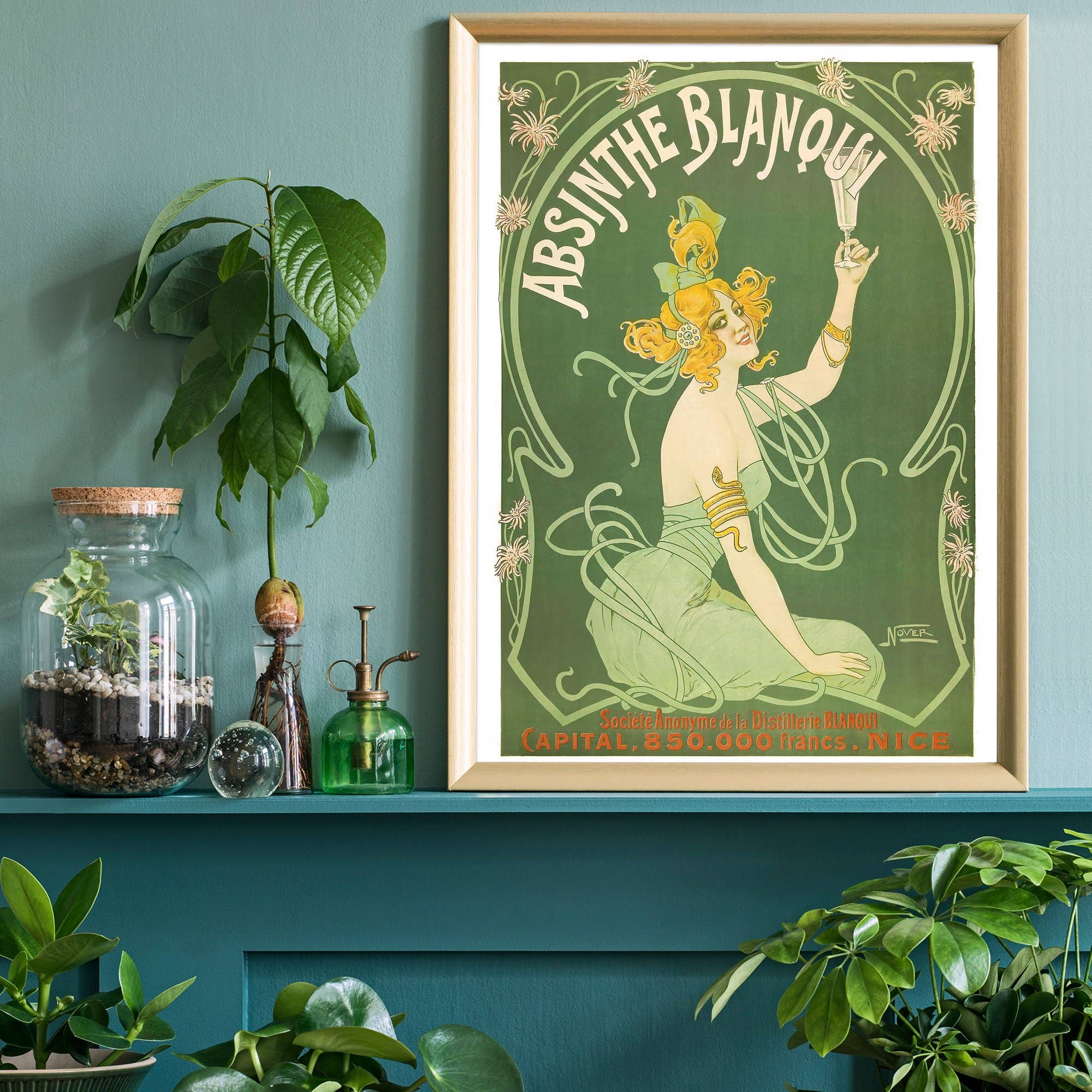 Ink & Drop – wholesale Poster – Absinthe blanoui affisch1