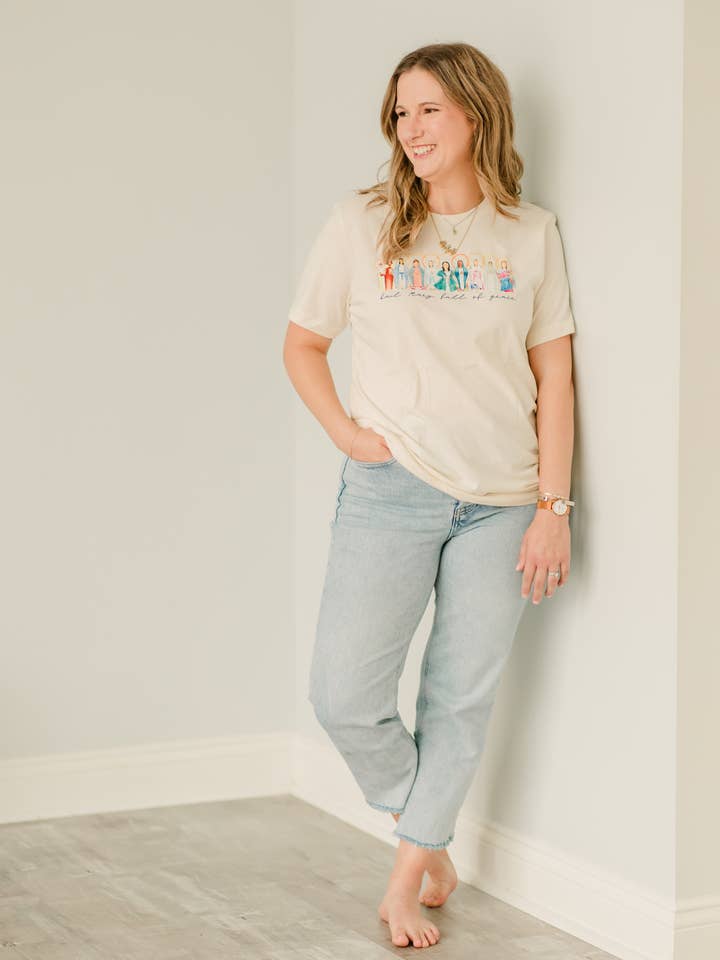Emily S Pitre Art - Wholesale Screen Printed T-Shirt - Women's - Many Mary T-Shirt