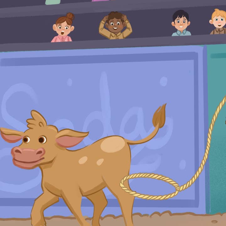 Buckaroo Beau Books - Wholesale Early Reader Book (6-8) - Hardcover: Cowgirl Callie's Breakaway Dreams5