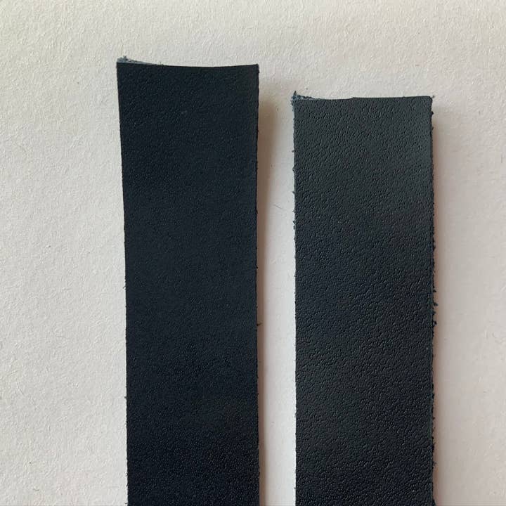 Sew Hungryhippie LLC - Wholesale Craft Supplies - Leather Strap 3/4" black1