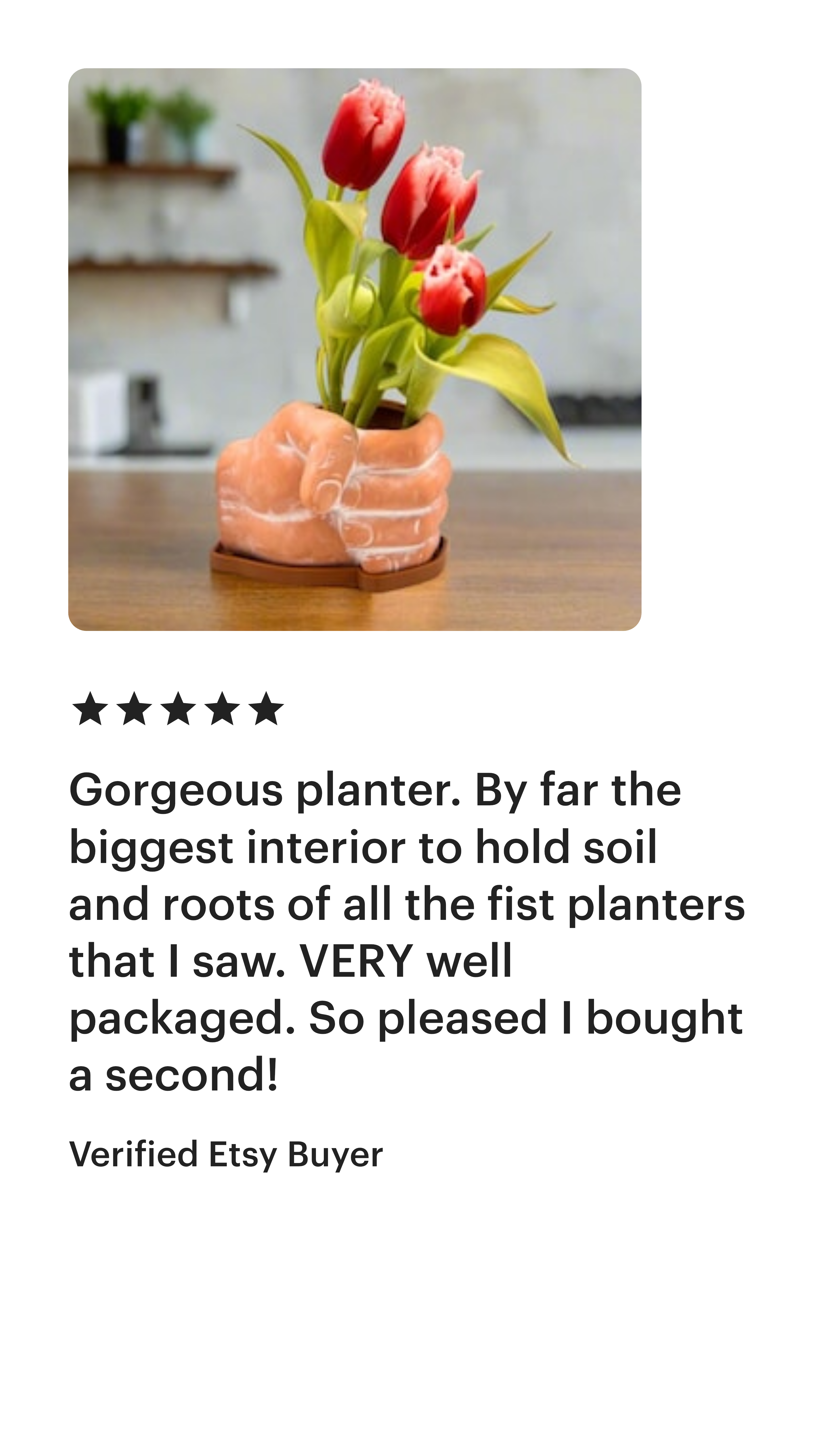 Simply Supplied Co - Venta al por mayor Macetas - Maceta de Barro Terracota Moderna Hecha a Mano | Regalo Bohemio | Divertido, Lindo4