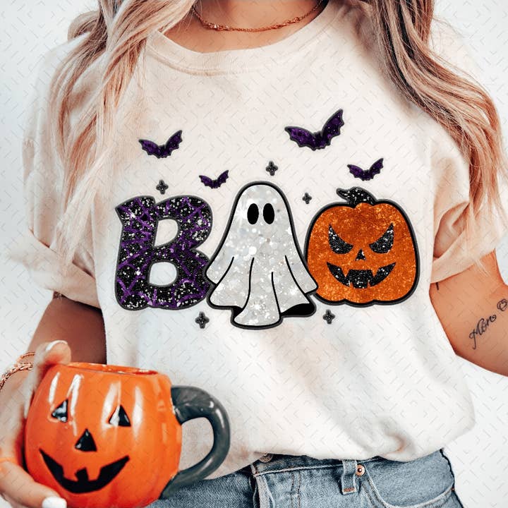 Glitter Boo Grafisk Beklædning for engroshandel hos Kindred Flame Outfitters