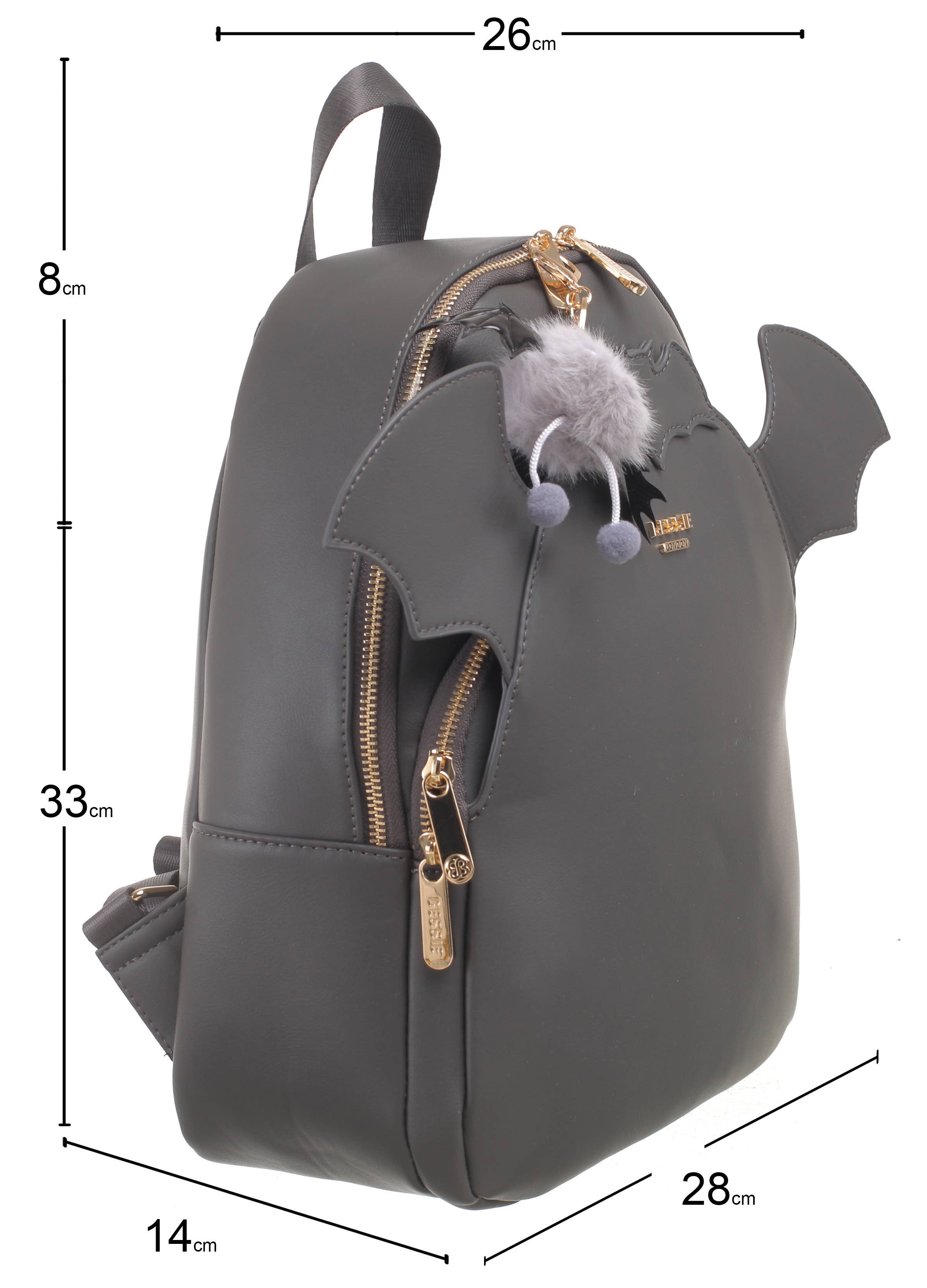 Bessie London - Wholesale Backpack - Women's - HALLOWEEN LITTLE BAT BACKPACK3