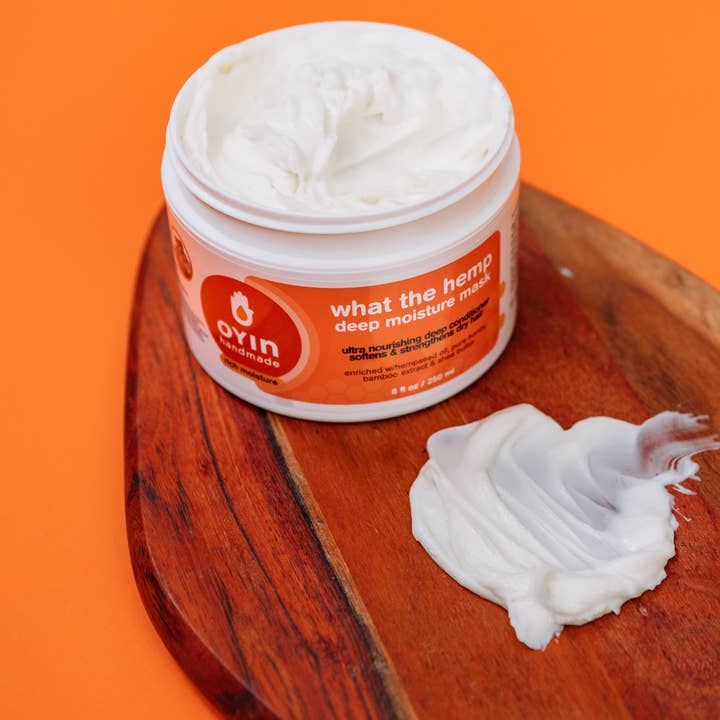 What the Hemp Deep Moisture Mask Case (6) for wholesale by Oyin Handmade